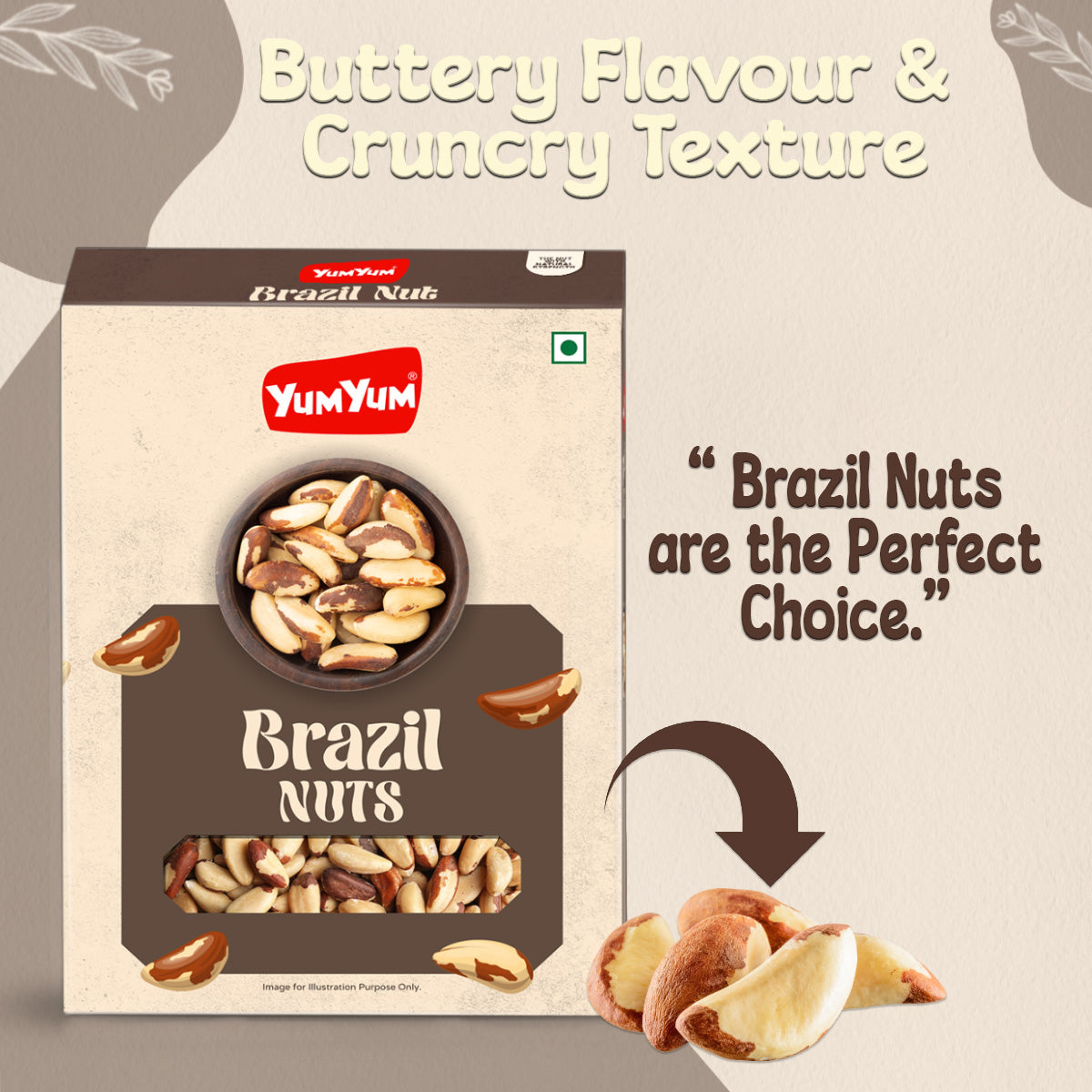 Yum Yum Brazil Nuts Box