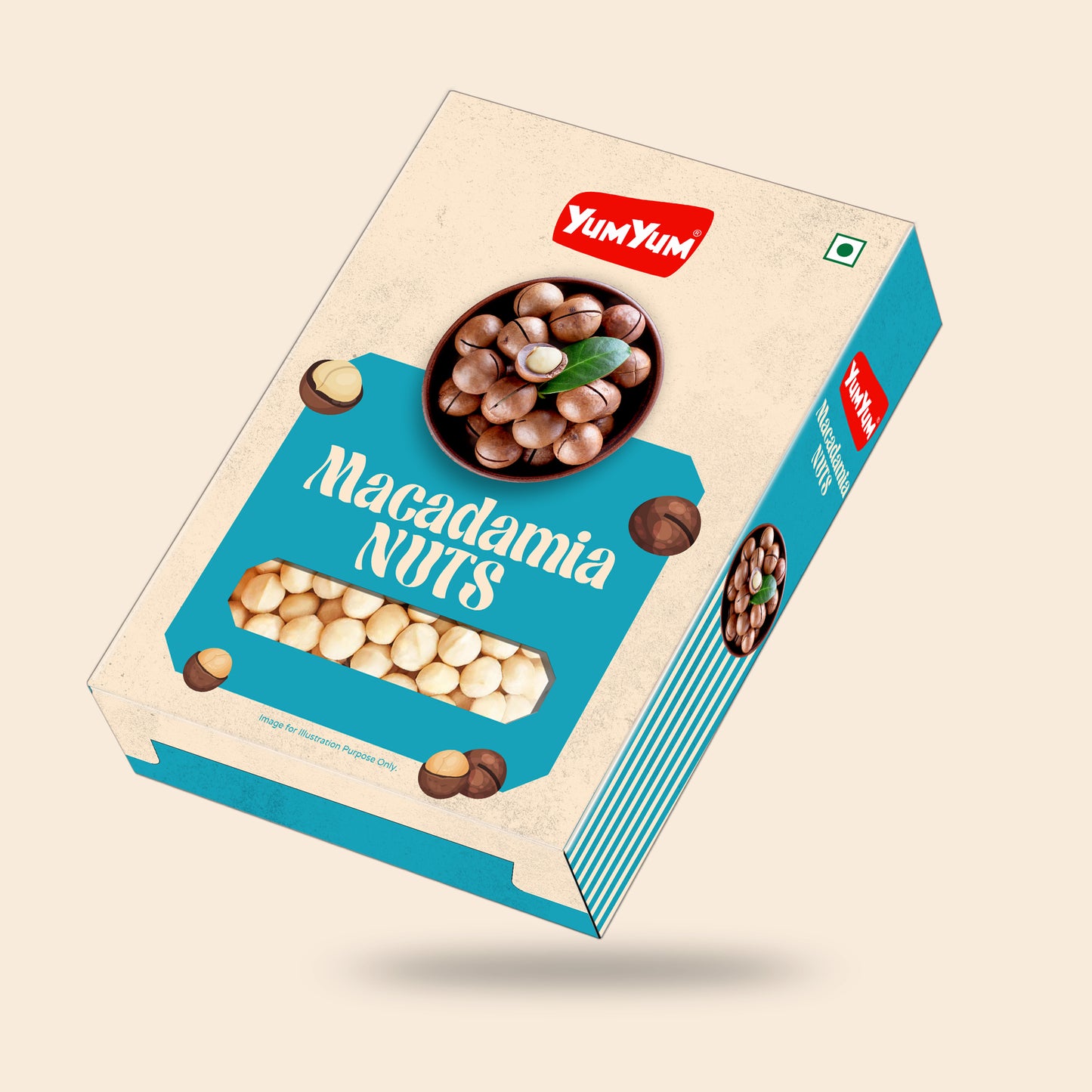 Yum Yum Premium Raw Macadamia Nuts Box