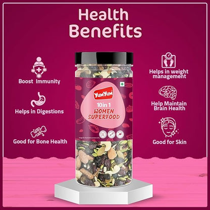 Yum Yum 10 in 1 Women Superfood Jar