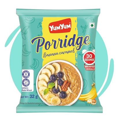 Yum Yum Instant Banana Caramel Porridge Pouch
