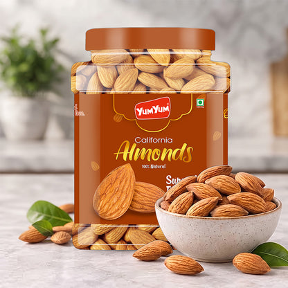 Yum Yum California Almonds Jar