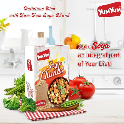 Yum Yum Soya Chunks Box