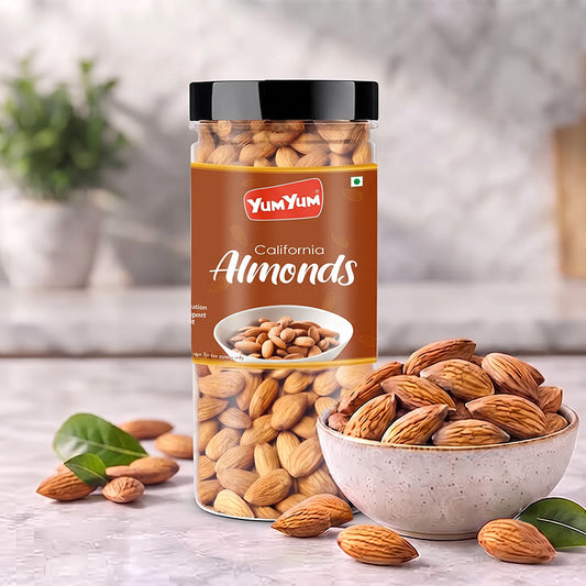 Yum Yum California Almonds Jar