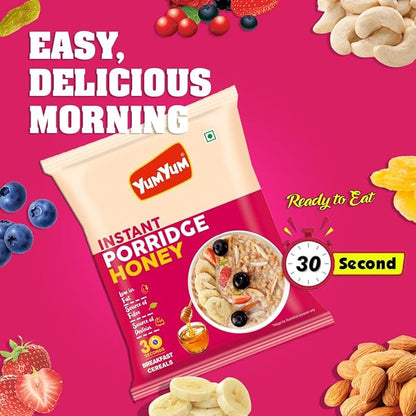 Yum Yum Instant Honey Porridge Pouch