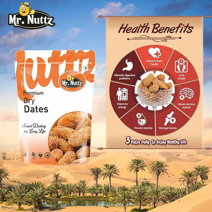 Mr. Nuttz Dry Dates Pouch