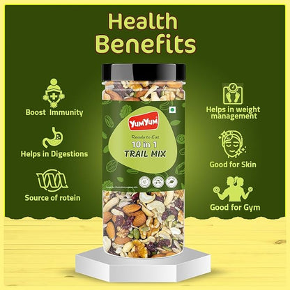 Yum Yum 10 in 1 Trail Mix Jar