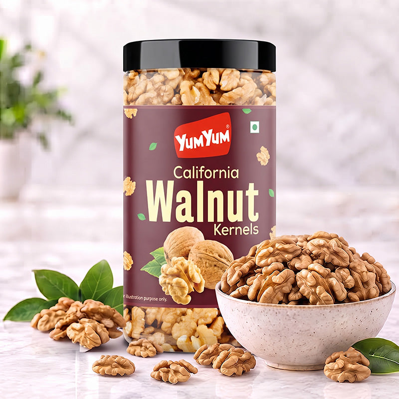 Yum Yum Walnut Kernels Jar