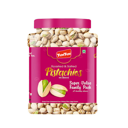 Yum Yum Roasted & Salted Pistachios Jar