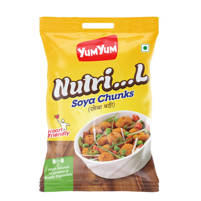 Yum Yum Soya Chunks Pouch