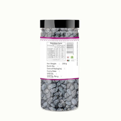 Yum Yum Black Raisins Jar