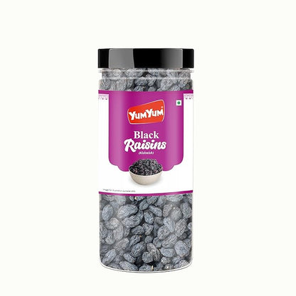 Yum Yum Black Raisins Jar