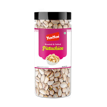 Yum Yum Roasted & Salted Pistachios Jar