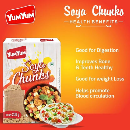 Yum Yum Soya Chunks Box