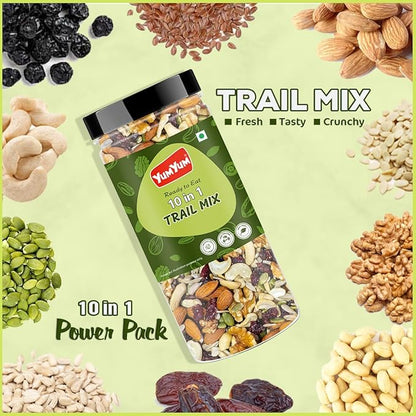 Yum Yum 10 in 1 Trail Mix Jar