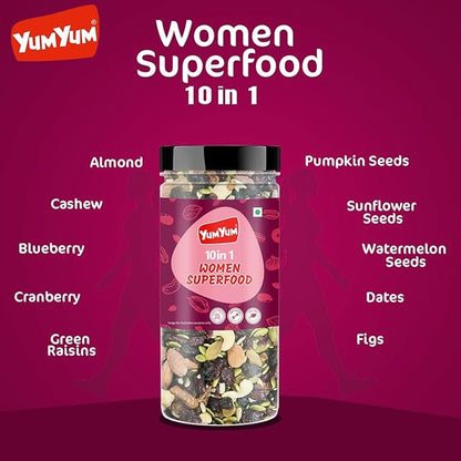 Yum Yum 10 in 1 Women Superfood Jar