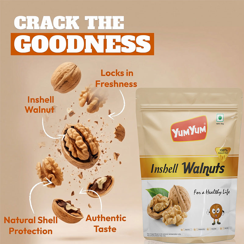 Mr. Nuttz Inshell Walnuts Pouch