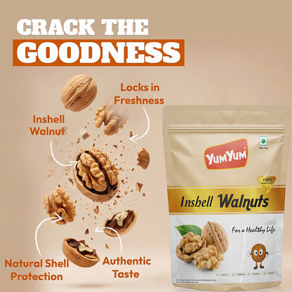 Mr. Nuttz Inshell Walnuts Pouch