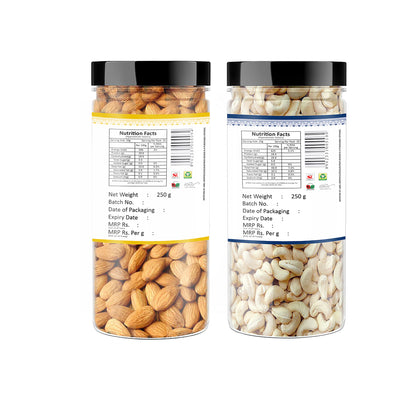 Yum Yum Almonds - Cashews (A-C) Jar