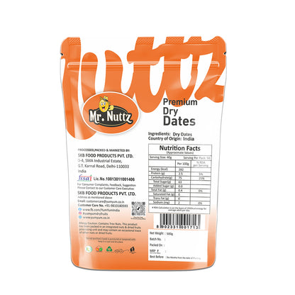 Mr. Nuttz Dry Dates Pouch