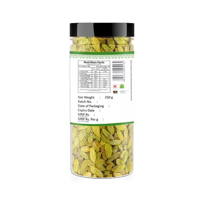 Yum Yum Green Raisins Jar