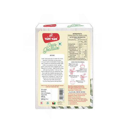 Yum Yum Soya Granules Box