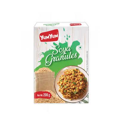 Yum Yum Soya Granules Box