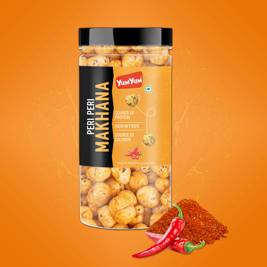 Yum Yum Peri Peri Makhana 90g Jar