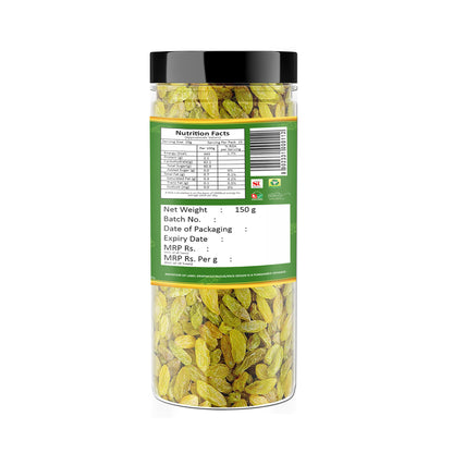 Yum Yum Green Raisins Jar