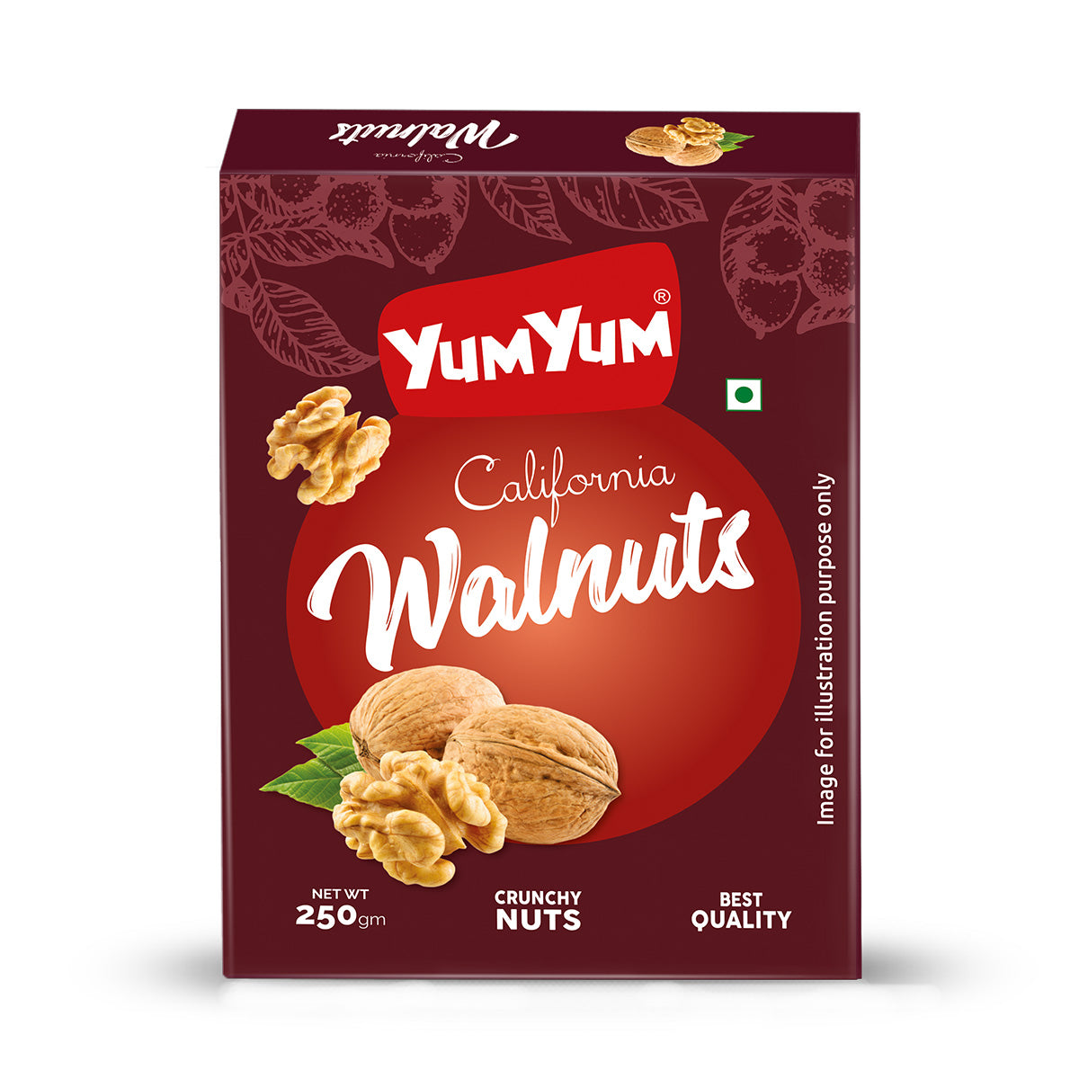 Yum Yum Walnut Kernels Box