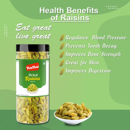 Yum Yum Almonds - Cashews - Pistachios - Raisins - Walnut Kernels (A-C-P-R-WK) Jar