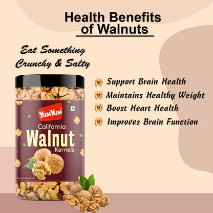 Yum Yum Almonds - Cashews - Pistachios - Raisins - Walnut Kernels (A-C-P-R-WK) Jar