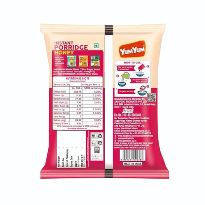 Yum Yum Instant Honey Porridge Pouch