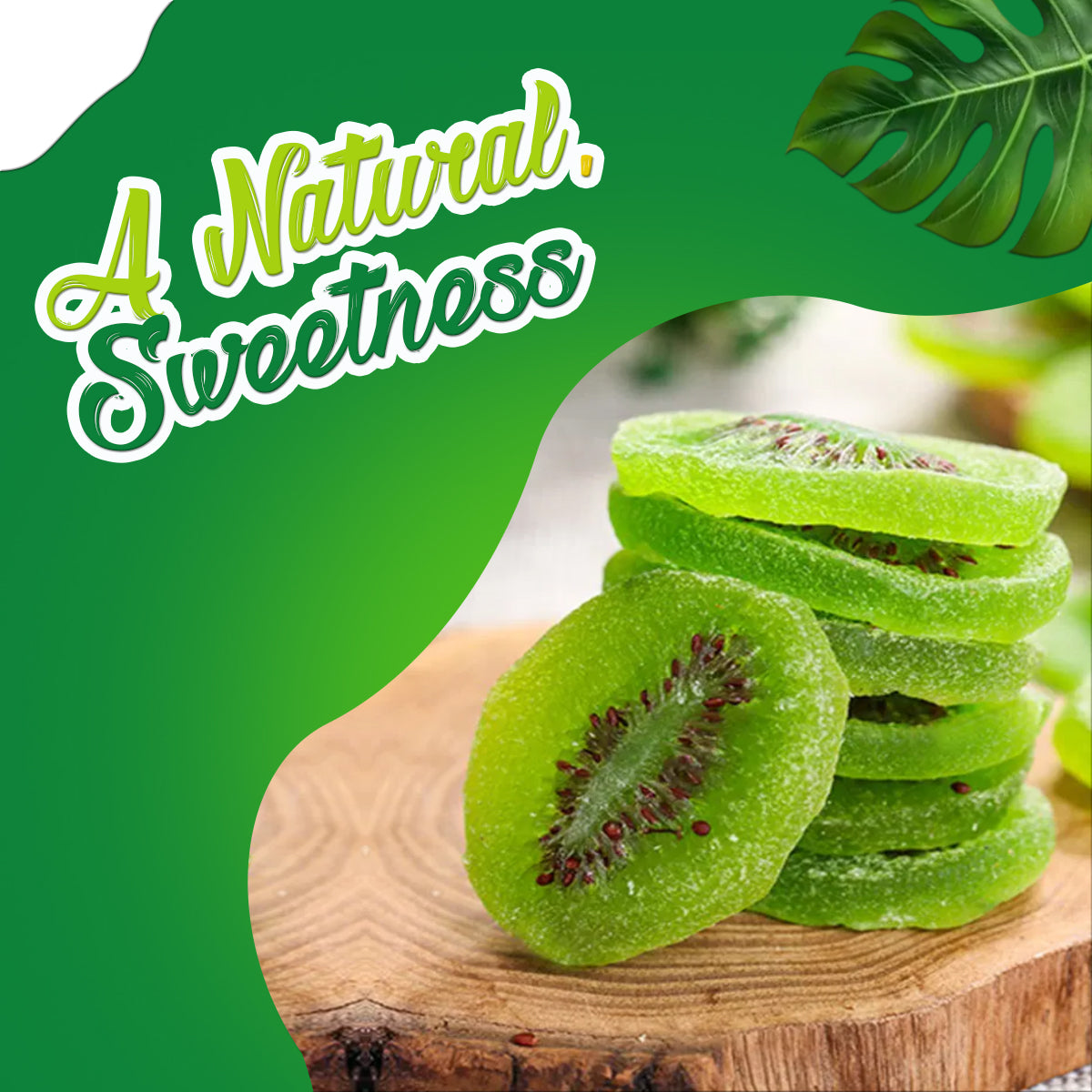 Yum Yum Dried Kiwi Jar