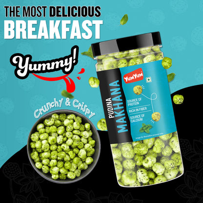 Yum Yum Pudina Makhana 90g Jar