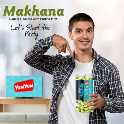 Yum Yum Pudina Makhana 90g Jar