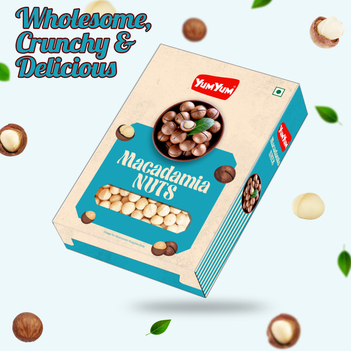 Yum Yum Premium Raw Macadamia Nuts Box