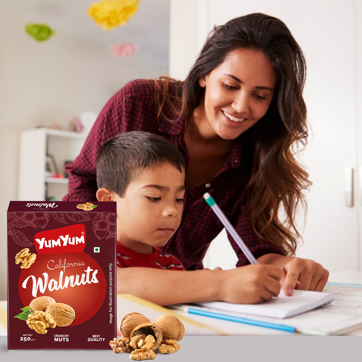 Yum Yum Walnut Kernels Box