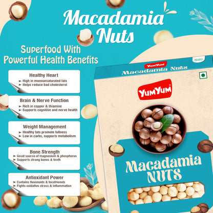 Yum Yum Premium Raw Macadamia Nuts Box