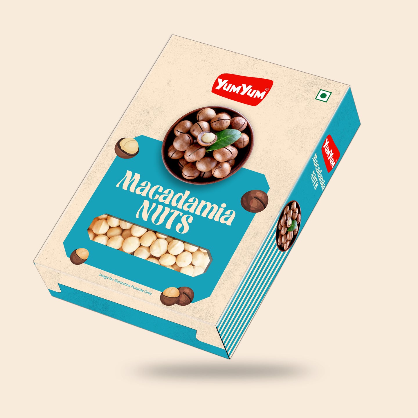 Yum Yum Premium Raw Macadamia Nuts Box