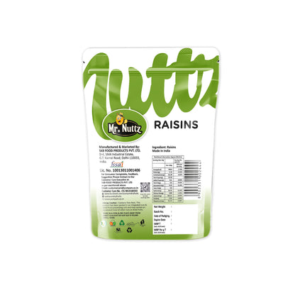 Mr. Nuttz Green Raisins Pouch