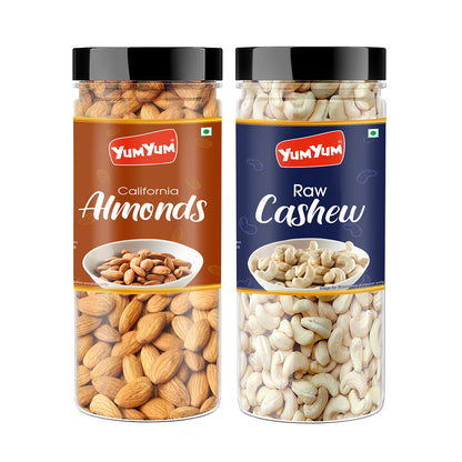 Yum Yum Almonds - Cashews (A-C) Jar