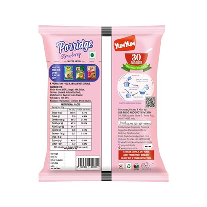 Yum Yum Instant Strawberry Porridge Pouch
