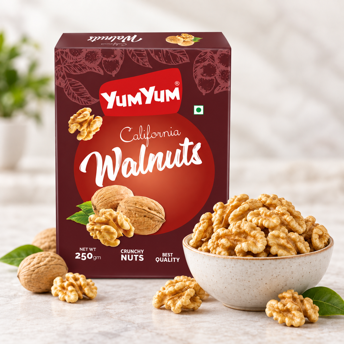 Yum Yum Walnut Kernels Box