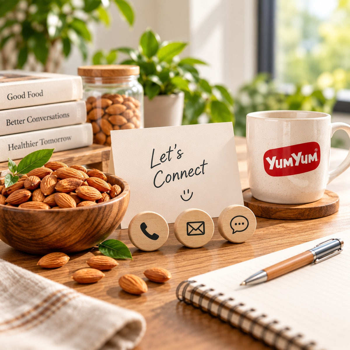 Yum Yum nuts, dry fruits and breakfast products