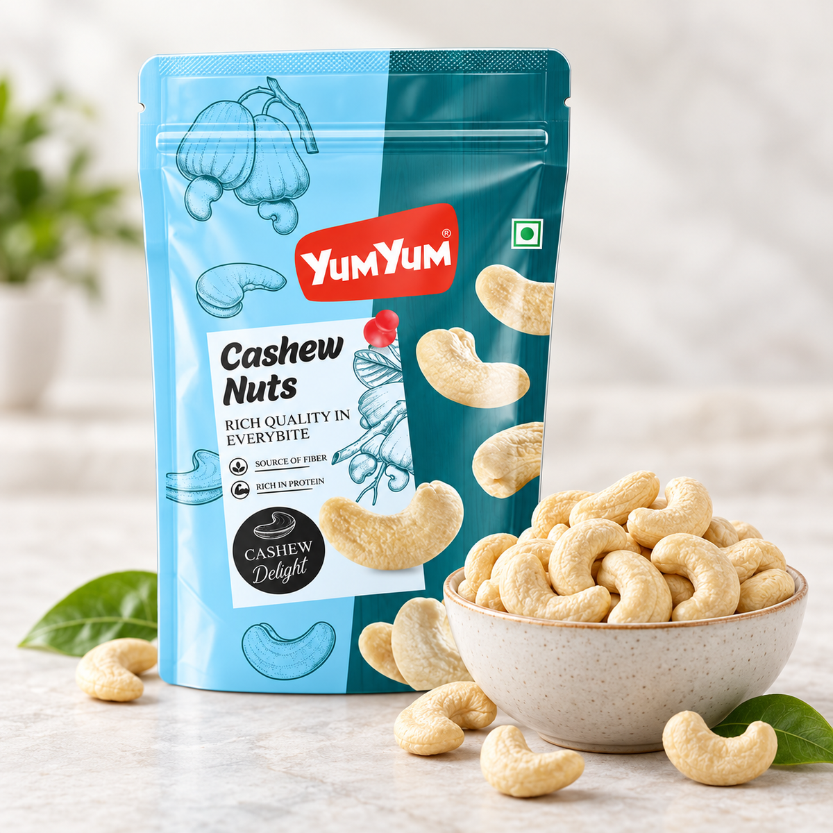 Yum Yum Cashews Pouch