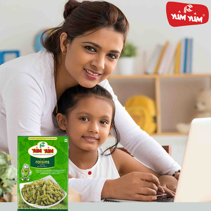 Yum Yum Green Raisins Box