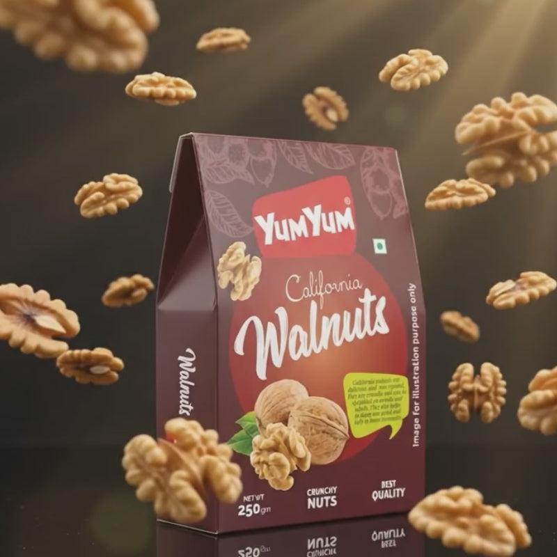 Yum Yum Walnut Kernels Box